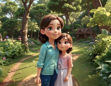 Elif ve Melike'nin Sevgi Dolu Bahçesi 12 Elif ve Melike'nin Sevgi Dolu Bahçesi