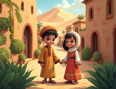 Kur'an Öğrenen İki Kardeş 10 Kur'an Öğrenen İki Kardeş